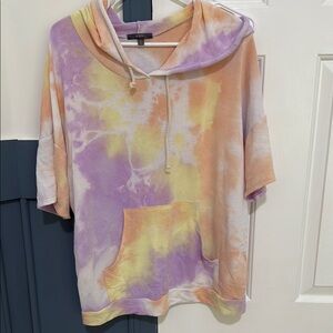 Tie-Dye Hooded Sweatshirt